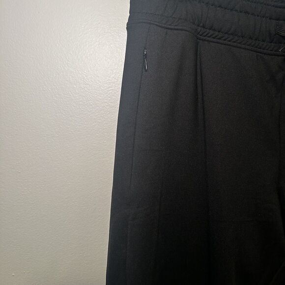 Yogipace Womens Athleisure Yoga Pant Black Stretch Wide Leg M Drawstring Pull On - Picture 3 of 8